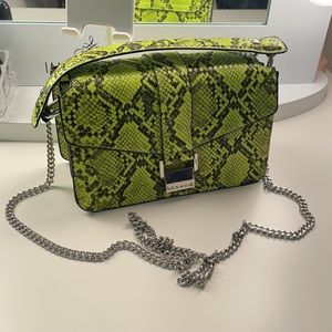 NWOT ZARA Snake print purse cross body bag